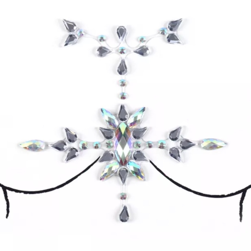 Body Rhinestone Sticker Accessory
